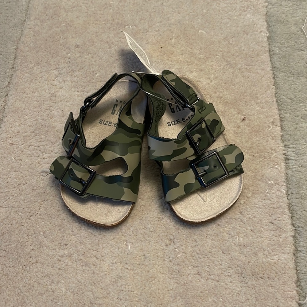 Baby Gap Camo Sandals